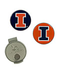Illinois Golf Hat Clip And Markers
