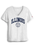 Illinois Seal Wmns Vneck Intramural - main view