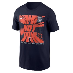 Illini Men’S Basketball 2026 Final Four Locker Room T-Shirt - main view